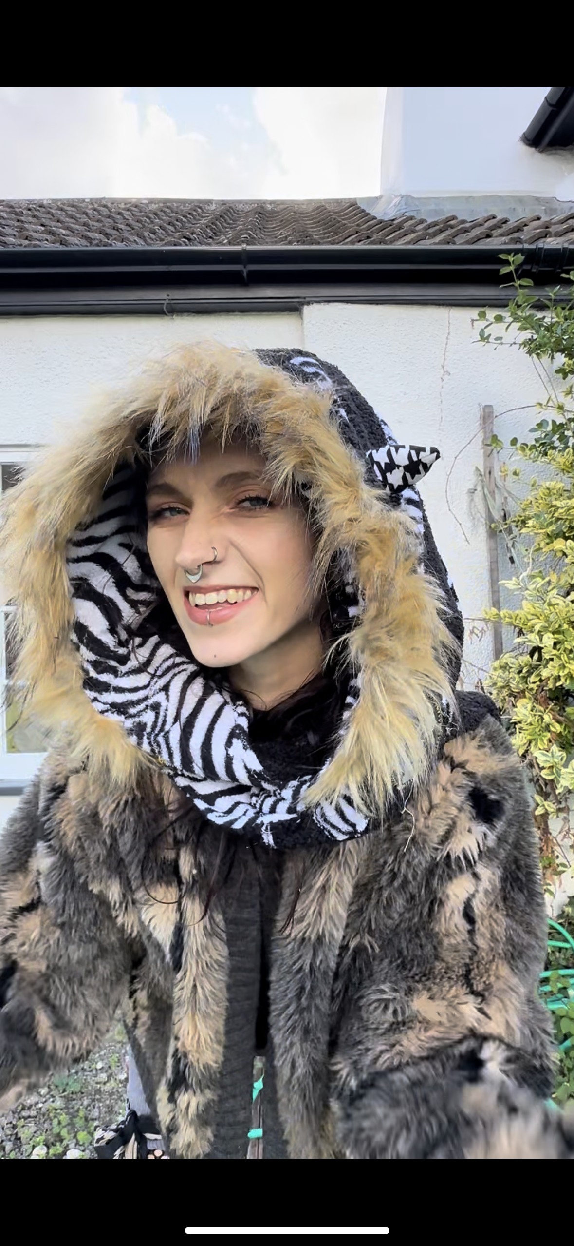 Digi Zebra Hood