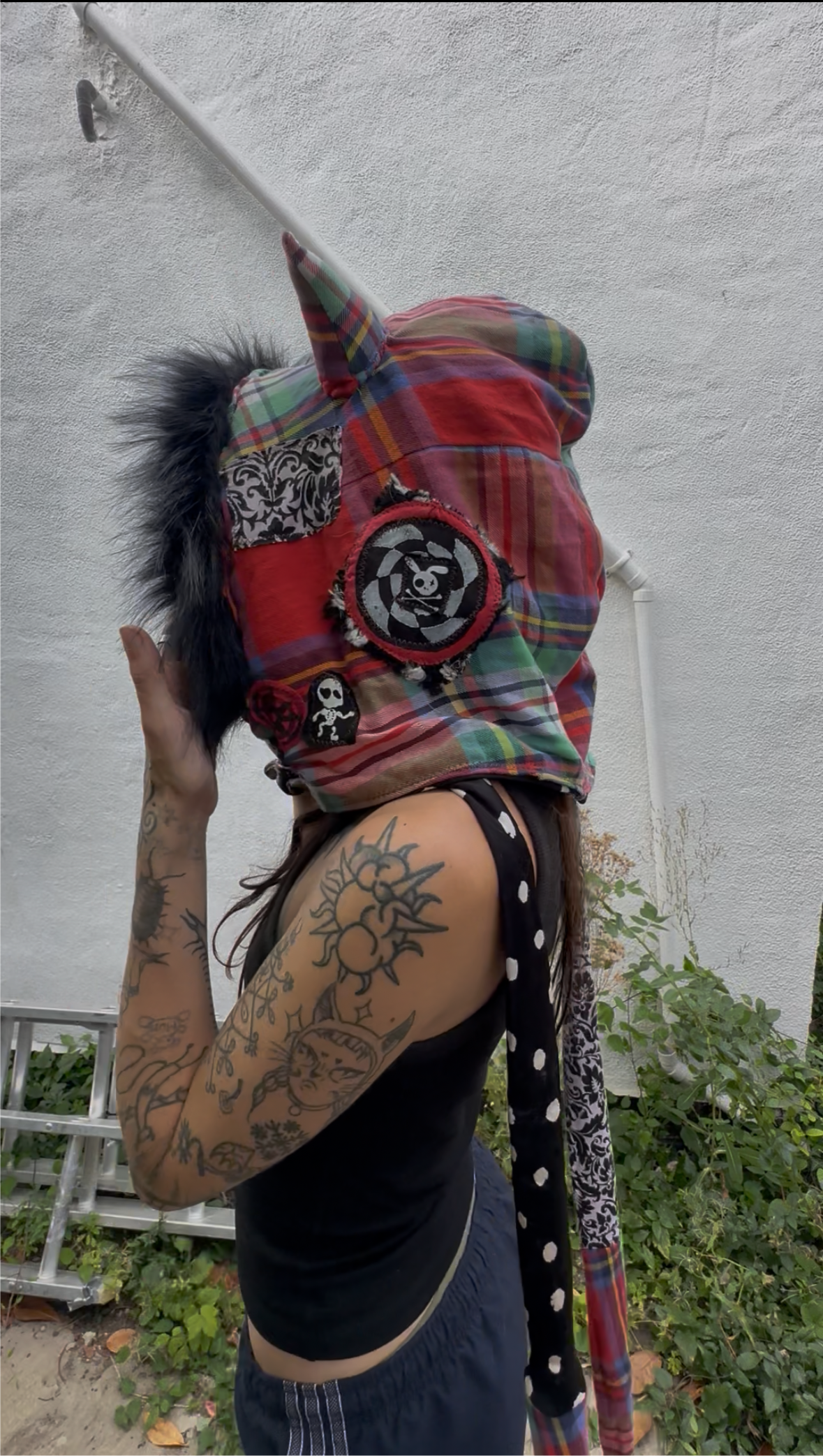 Punky Cat Hood