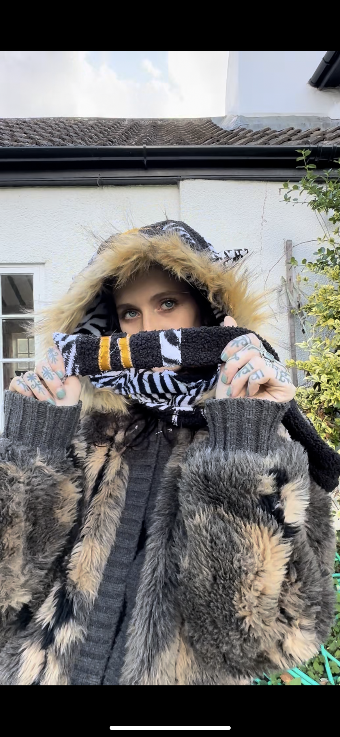 Digi Zebra Hood