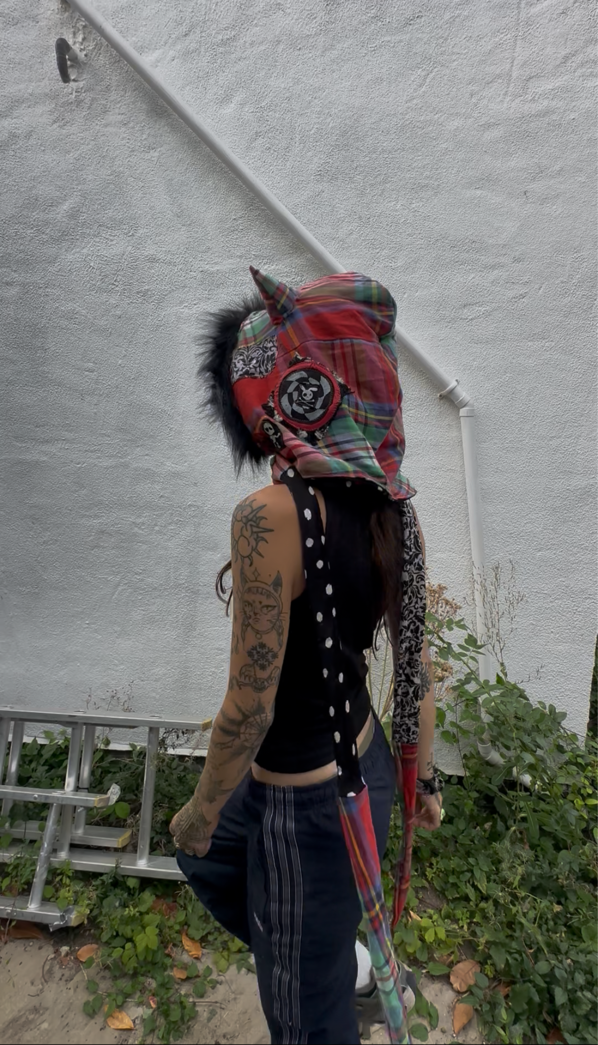 Punky Cat Hood