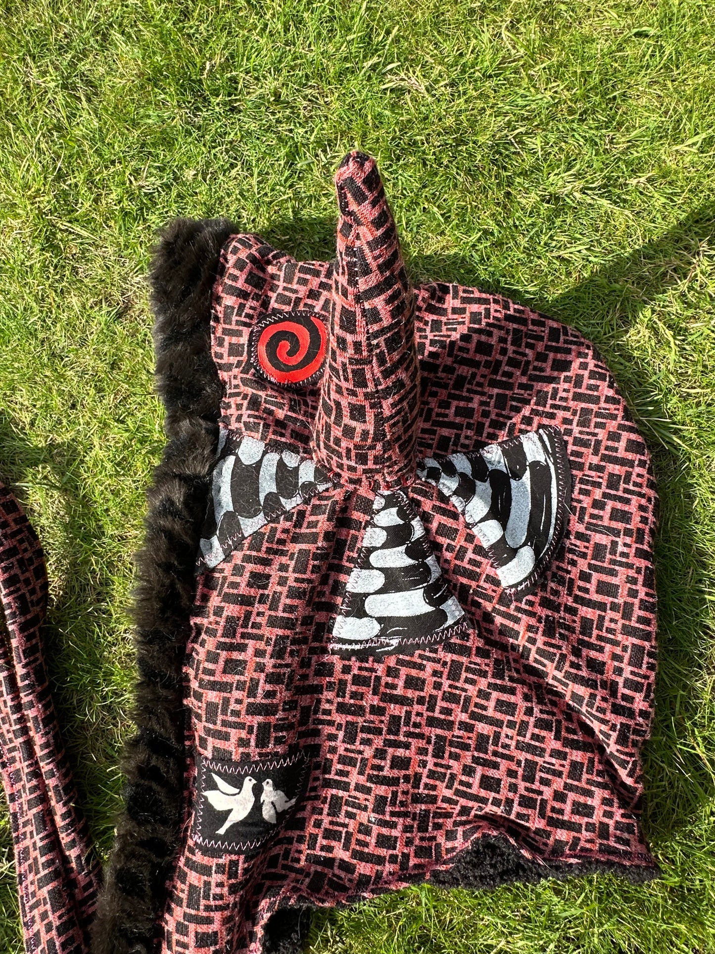 Glitch Jester Hood