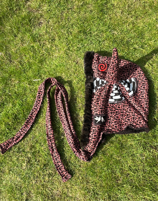 Glitch Jester Hood