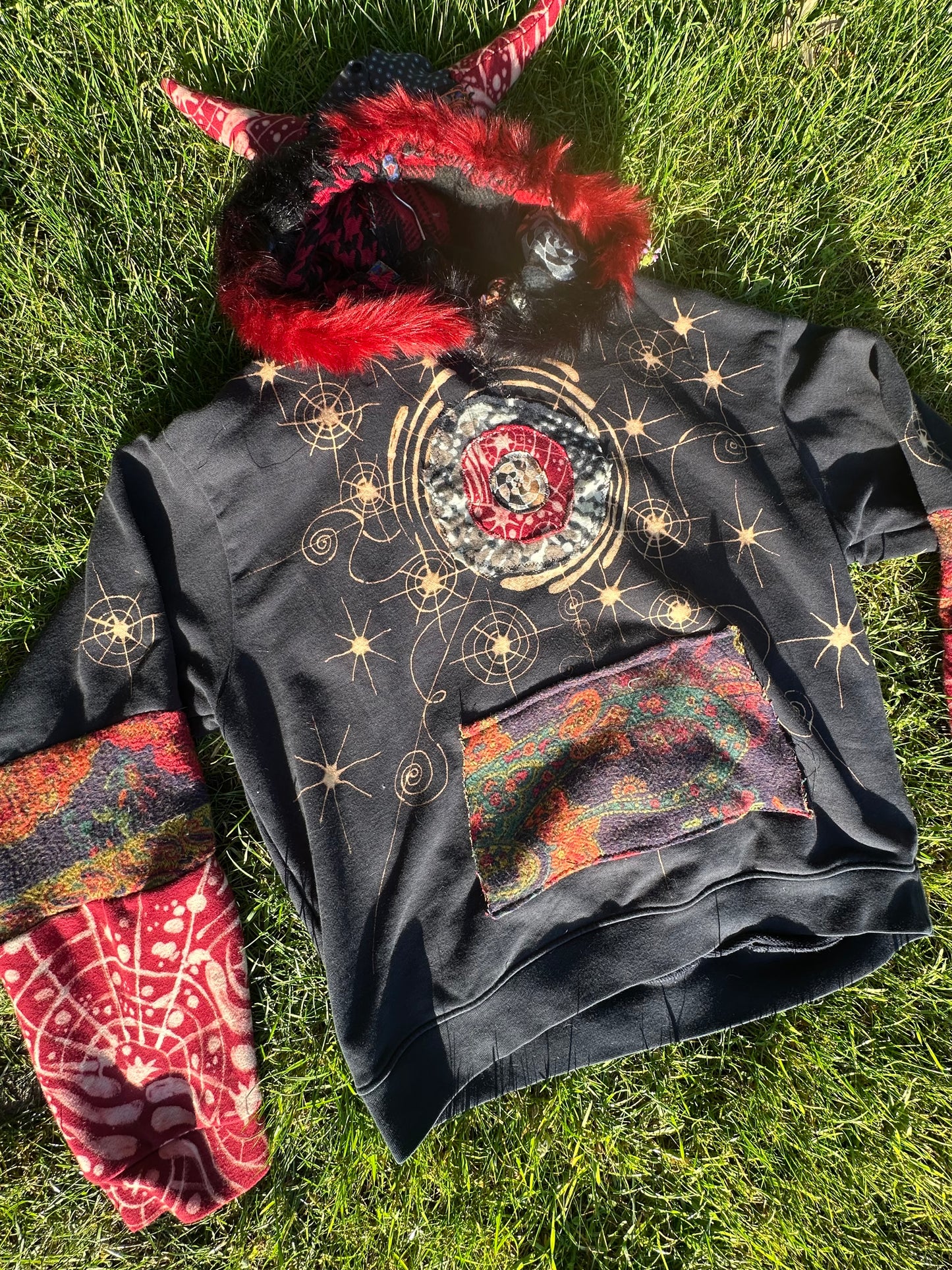 Celestial Devil Hoodie Size XL