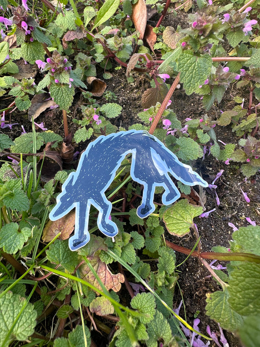 Wolf sticker