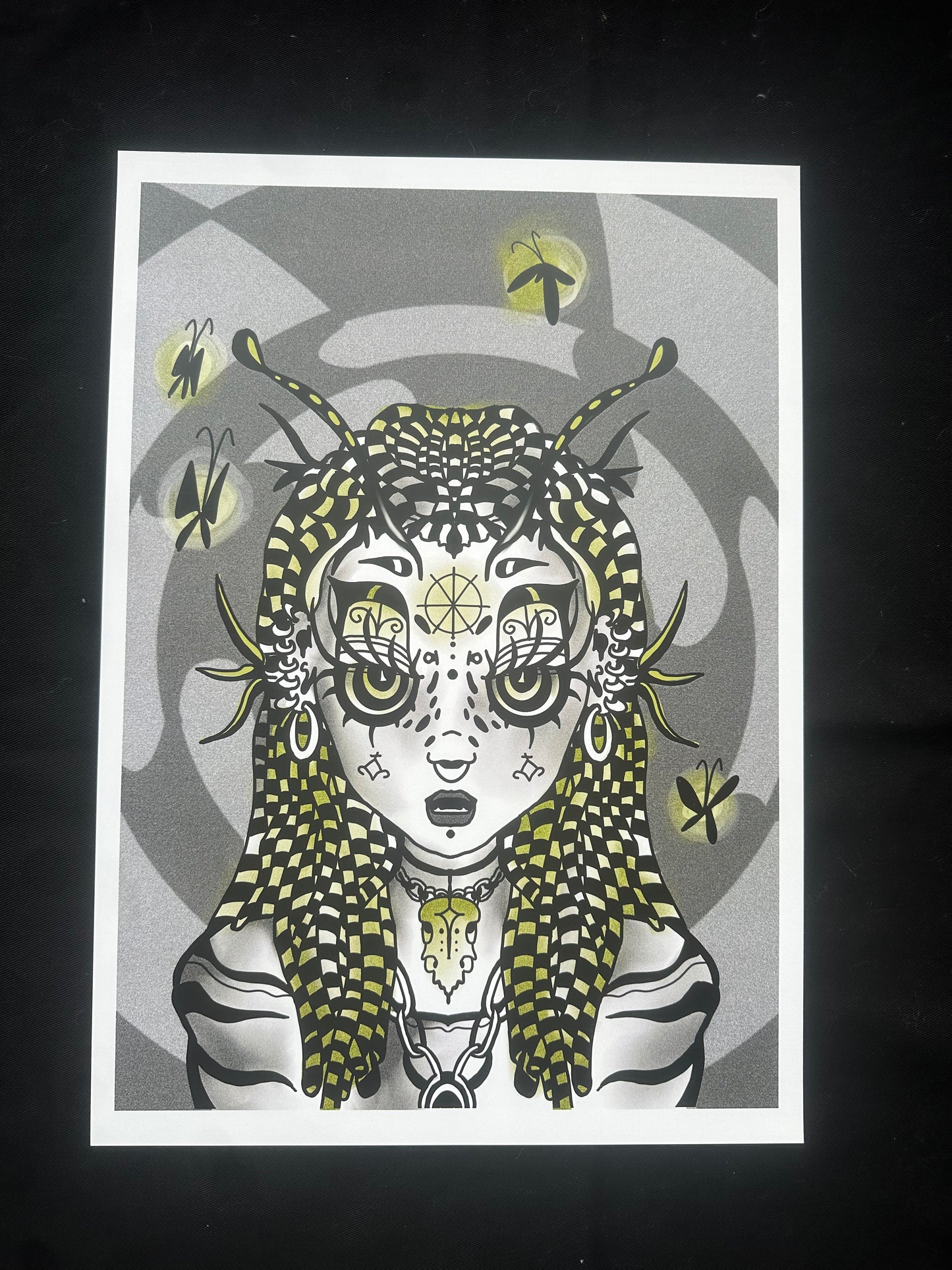 ‘Pixie’ A3 print