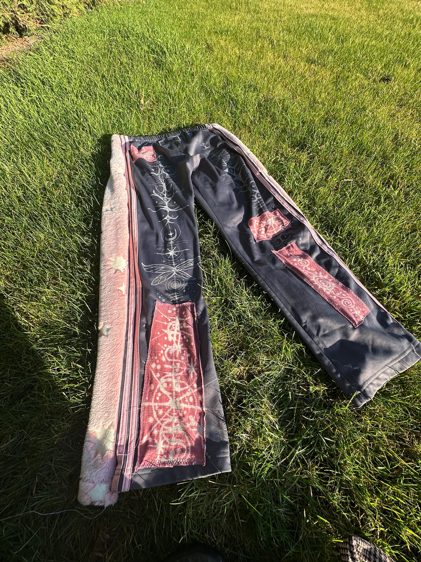 Fairy core adidas upcycle