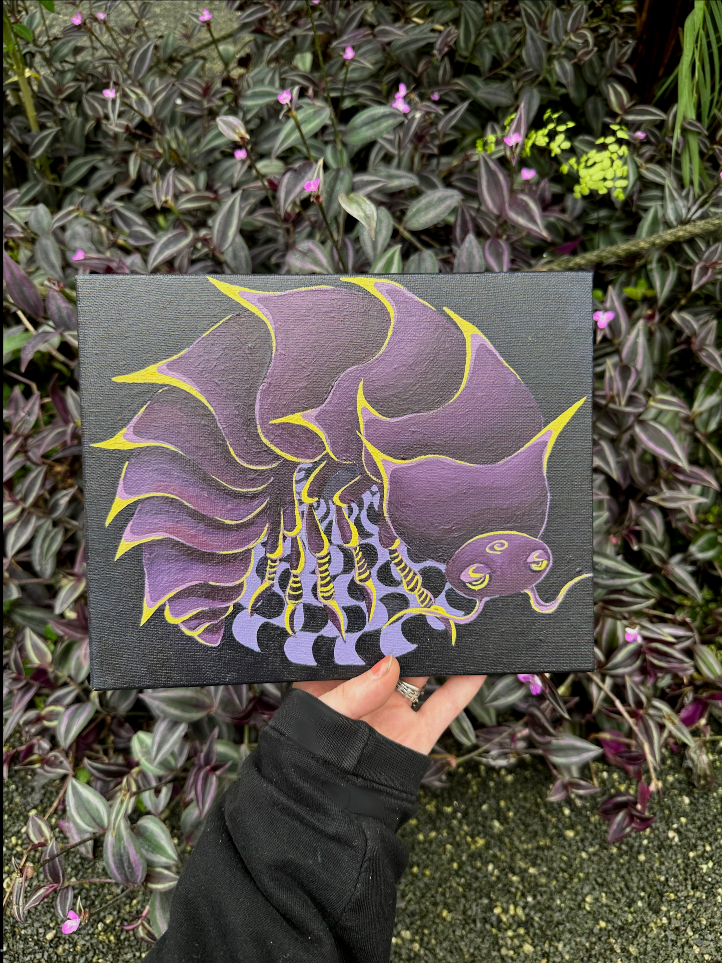 Isopod - original painting 8 x 10 “