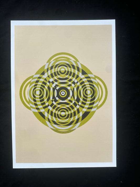 ‘Optical Haze’ A3 print