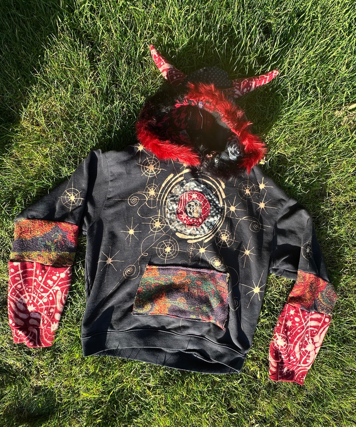 Celestial Devil Hoodie Size XL