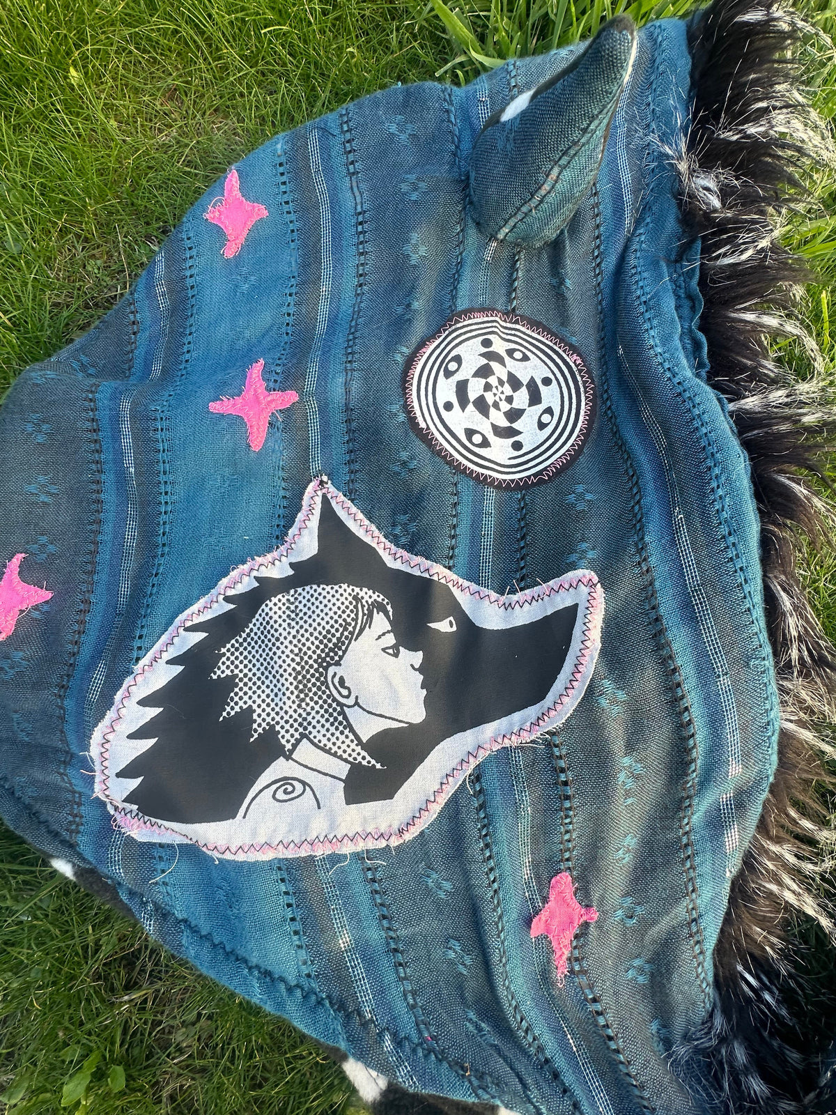 Polka dreamer hood